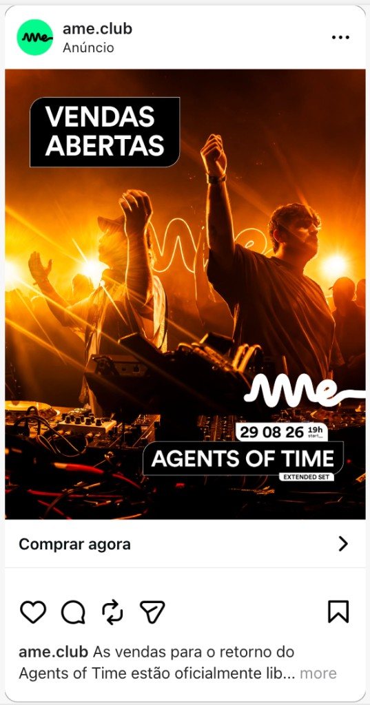 Anúncio no Meta Ads
